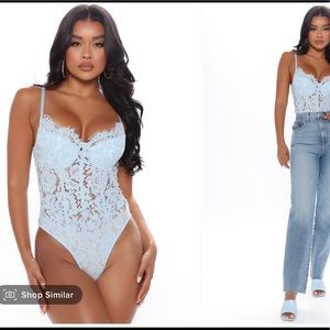 Fashionova lace bodysuit
